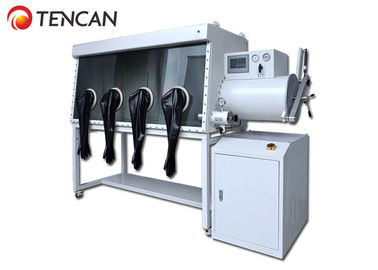 Boîte à gants de laboratoire de gaz inerte avec la chambre du système 1200x1000x930mm de purification