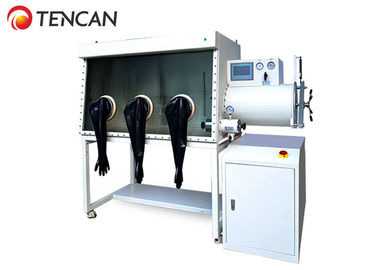 Boîte à gants de laboratoire de gaz inerte avec la chambre du système 1200x1000x930mm de purification