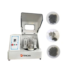 Fabricant de broyeur à boules planétaires de broyage fin Broyeur de poudre de laboratoire avec taille de sortie de 0,1 μm / deux ou quatre pots de broyage