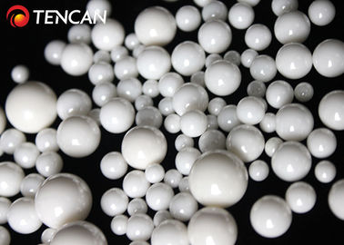 Tencan 9,0 boules de meulage de zircone de dureté de Mohs pour le broyeur à boulets