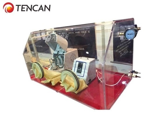 TENCAN mini moulin à boules planétaires verticales avec des bocaux de 50 ml - Système de broyage de poudre nano (110V/220V)