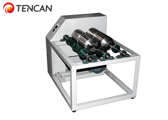 Capacité de broyeur de pots à rouleaux horizontaux à plusieurs positions de 4 × 20 L pour le mélange de poudre ultra-fines dans la production en laboratoire/en lots