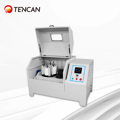 Broyeur à boulets 3D Tencan pour batterie au lithium | Mouvement omnidirectionnel pour NMC/LFP/Si anode, vide et refroidissement en option