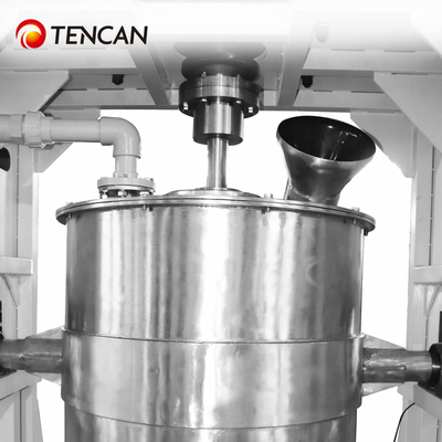 JM-100 100L raffinage de chocolat lourd moulin à billes mélangées avec contrôle de température Vitesse de rotation 60-110 tr / min Certifié CE