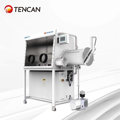 Boîte à gants de laboratoire TENCAN GBP750S-2 pour l'élimination de l'oxygène et de l'eau, 1200mm