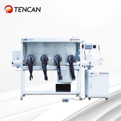 Boîte à gants de purification TENCAN GBP750S-4(1800) pour usage en laboratoire