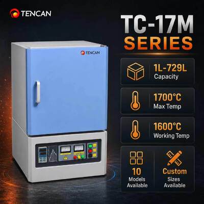 1700°C Lab Sintering Furnace Muffle Furnace for Ceramic Sintering and Thermal Processing