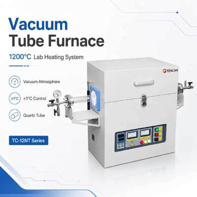 TENCAN 1200C 1400C 1600C four à tubes sous vide horizontal four à tubes d'alumine de quartz de frittage de laboratoire divisé CVD