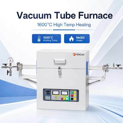 TENCAN TC-16MT 1600C MoSi2 four à Tube chauffant Type B Thermocouple Tube d'alumine four de frittage de laboratoire électrique traitement thermique