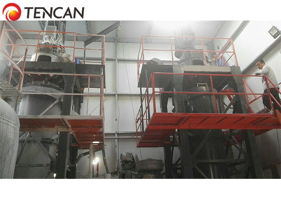 Moulin vertical de meulage humide Ultrafine 1750KW de cellules d'alliage ferro de manganèse