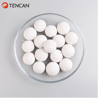 Tencan 9,0 boules de meulage de zircone de dureté de Mohs pour le broyeur à boulets
