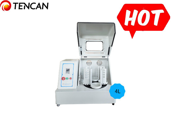 Machine de fraisage à billes fournisseur de broyeurs planétaires matériaux de pot en acier inoxydable avec moteur électrique de 0,75 kW