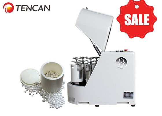 Moulin à billes planétaire de laboratoire broyeur à billes à échelle à vendre Avec puissance de 0,75 kW et accessoires en zirconium