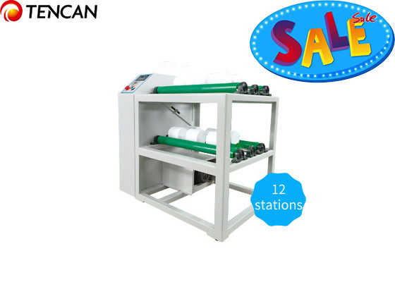 Machine de broyage à billes à rouleaux 1,5 kW avec 12 positions de travail multiples