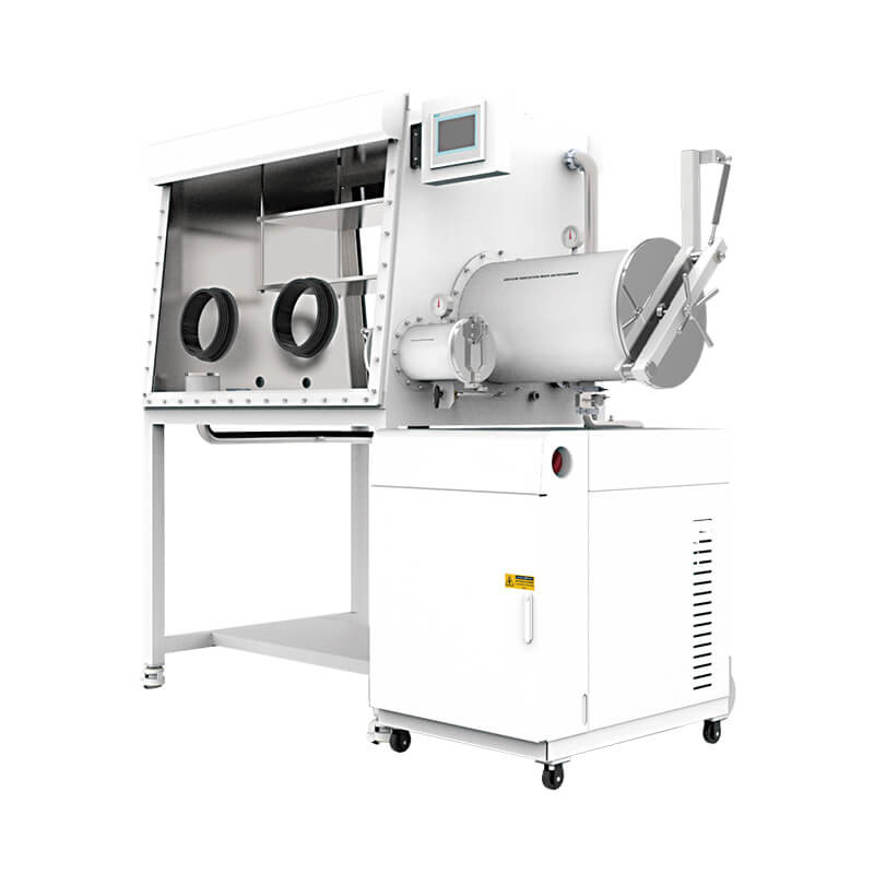 TENCAN Lab Purified Glove Box GBP1000D-4 (1200) Boîte à gants de travail à deux côtés Systèmes de purification des gaz pour batteries lithium-ion