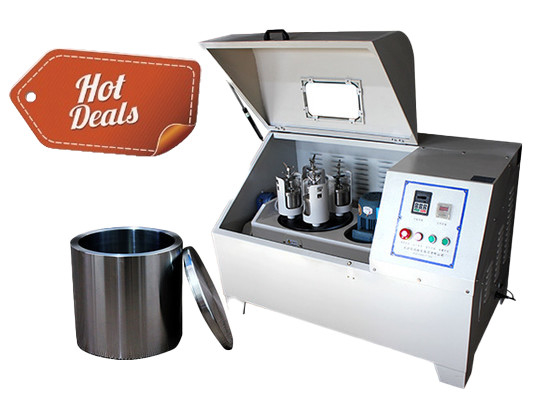 Moulin à billes de laboratoire à direction complète de 12L pour le broyage de poudre super fine sans coin mort