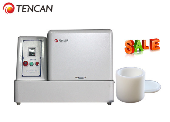 TENCAN 8L moulin à boules planétaires de qualité alimentaire - Système de broyage de poudre de thé à haut rendement avec des bocaux en acier inoxydable de 4 × 2000 ml, laboratoire/usage industriel