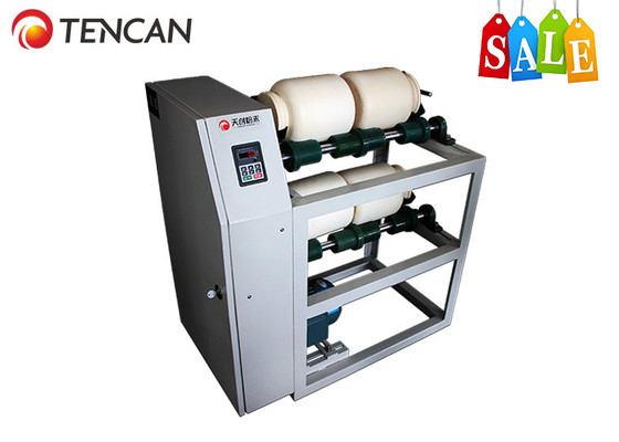 Capacité de broyeur de pots à rouleaux horizontaux à plusieurs positions de 4 × 20 L pour le mélange de poudre ultra-fines dans la production en laboratoire/en lots