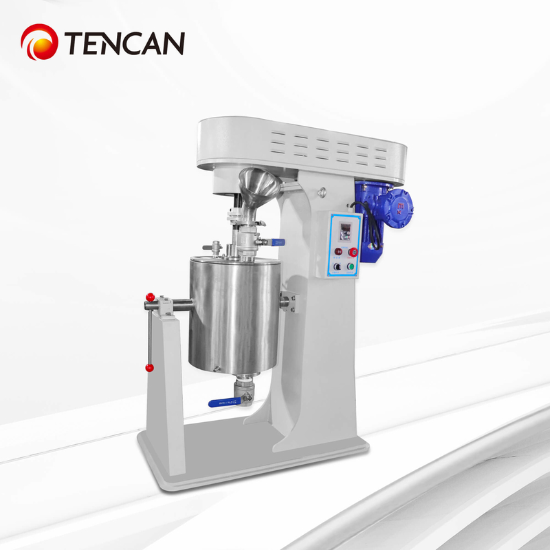 Tencan 20L Moulin à boules légères mélangées avec revêtement en céramique d'aluminium amp Water Jacket pour une réduction de la taille des particules ultra-fines