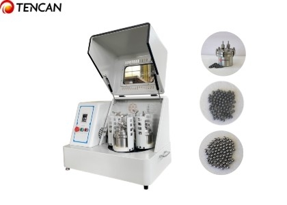 Capacité maximale 0,66L moulin à billes planétaire 0,75KW boîtier en contreplaqué avec mousse compact design