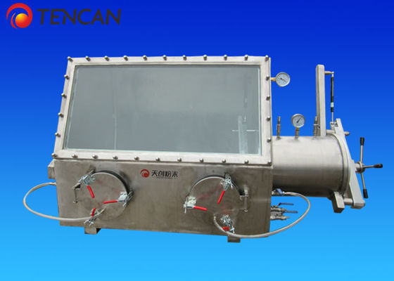 équipement de laboratoire chimique de boîte à gants 0-0.1MPa solides solubles PMMA 600mm