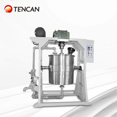 JM-100 100L raffinage de chocolat lourd moulin à billes mélangées avec contrôle de température Vitesse de rotation 60-110 tr / min Certifié CE